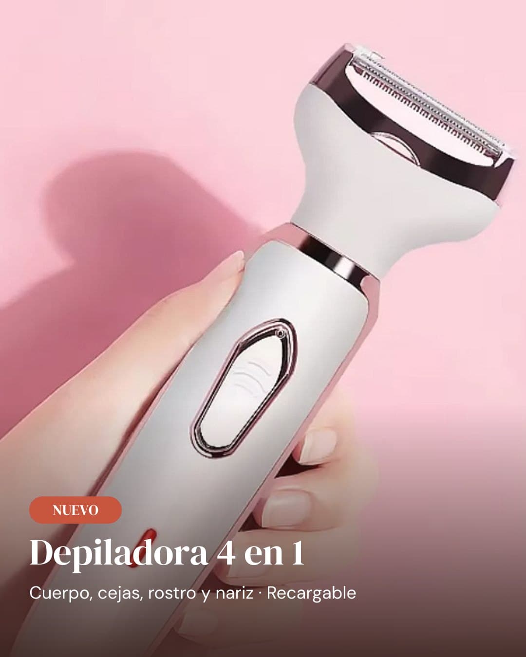 Depiladora Eléctrica 4 en 1